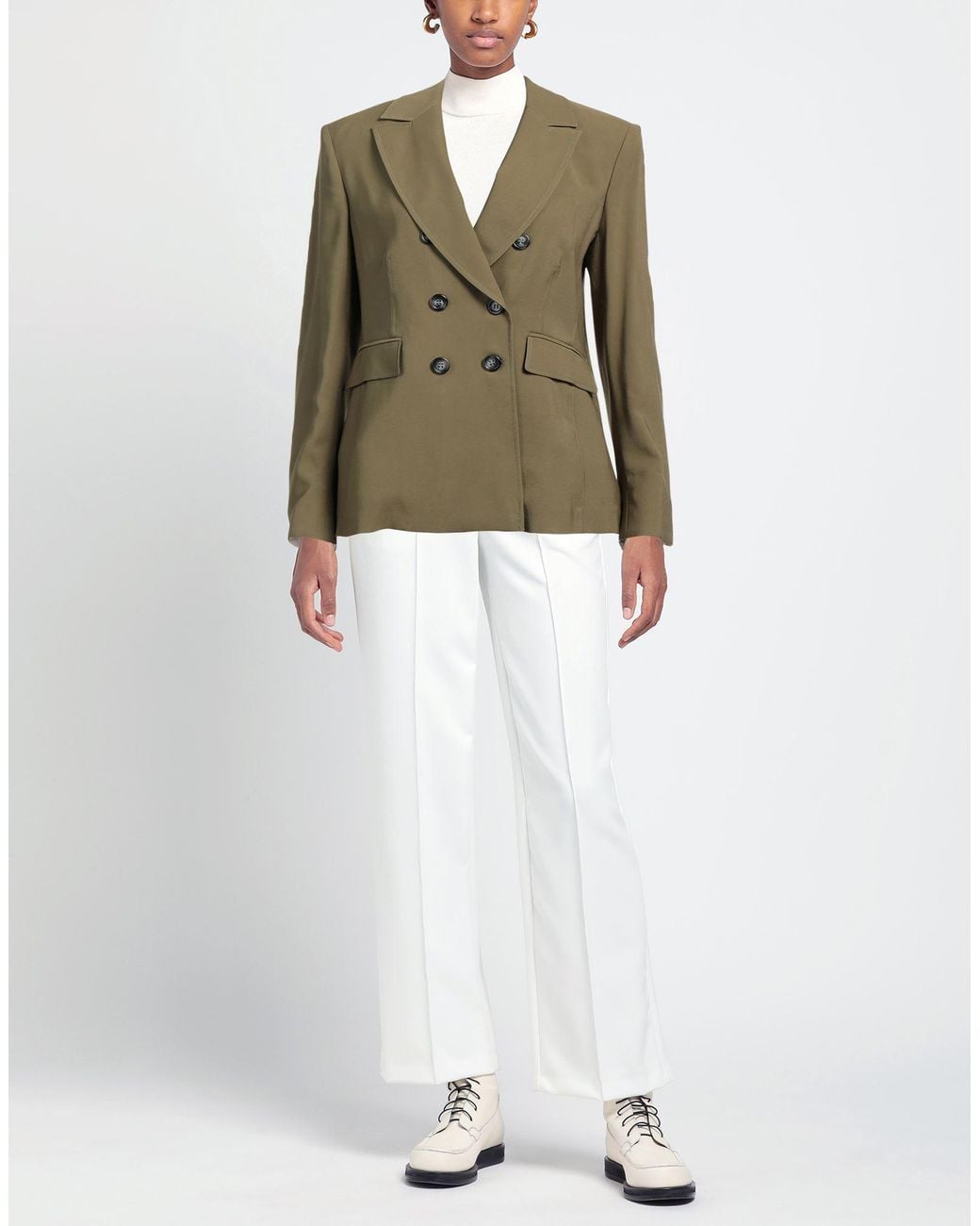 Anna Molinari Green Blazer