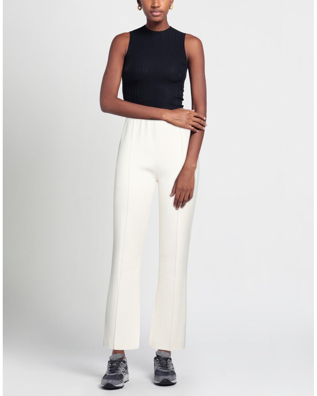 Theory White Trouser