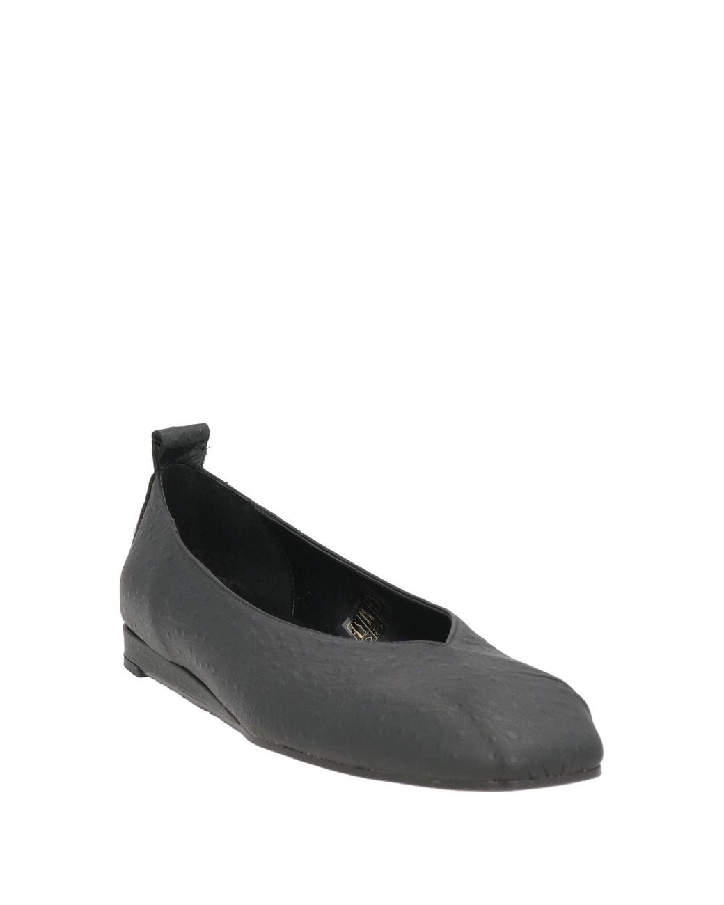 Bianca Di Black Ballet Flats