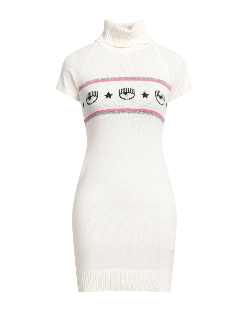 Chiara Ferragni White Mini Dress