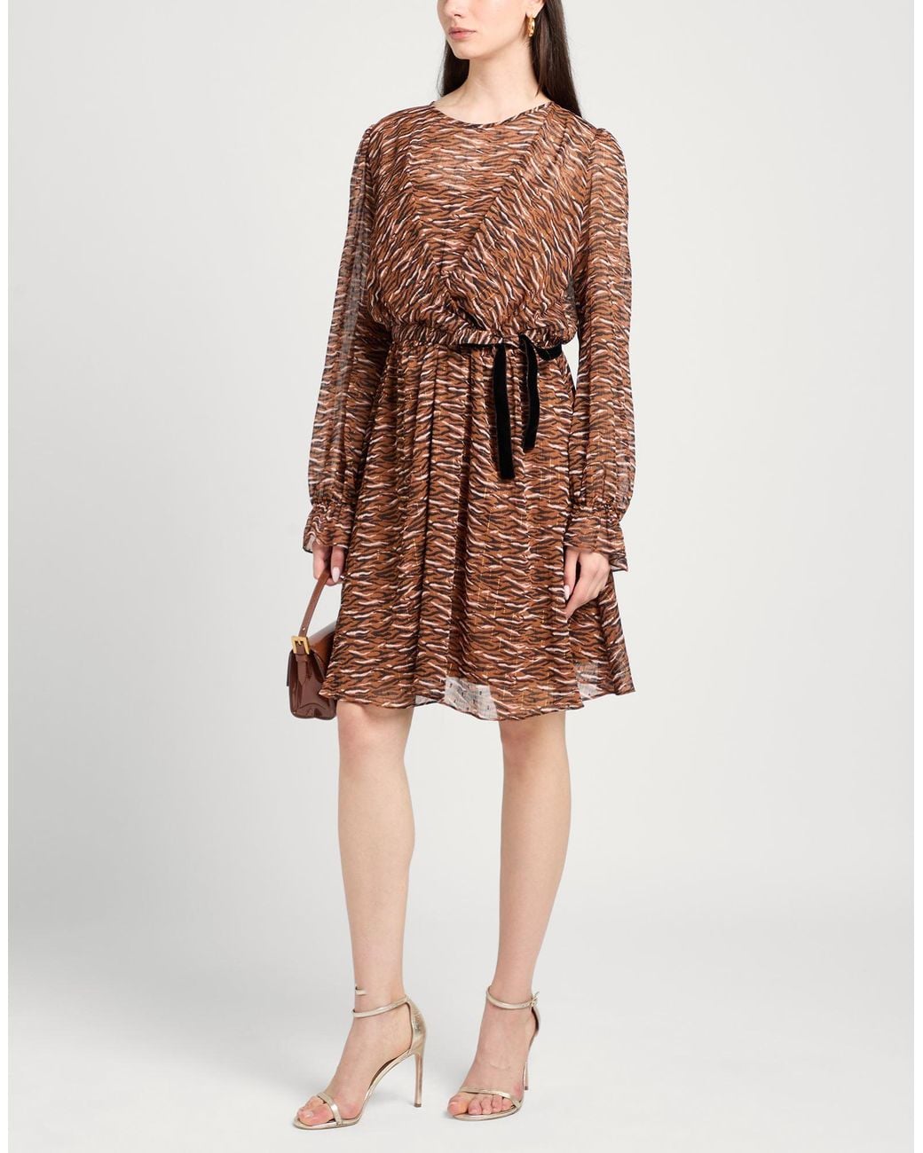 iBlues Brown Mini Dress
