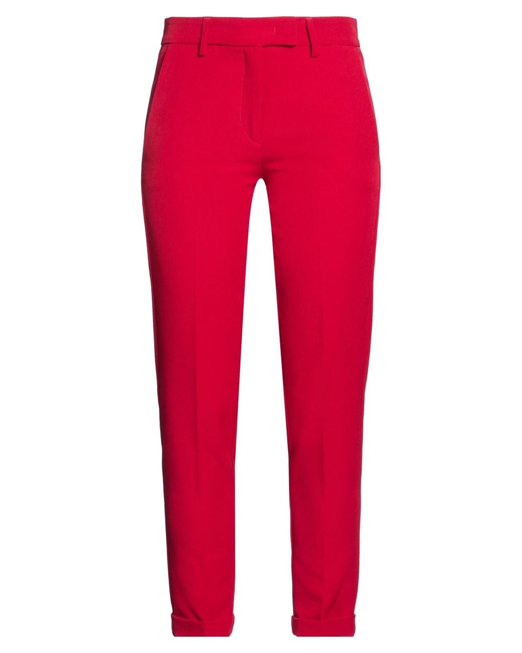 Nora Barth Red Pants Polyester, Elastane