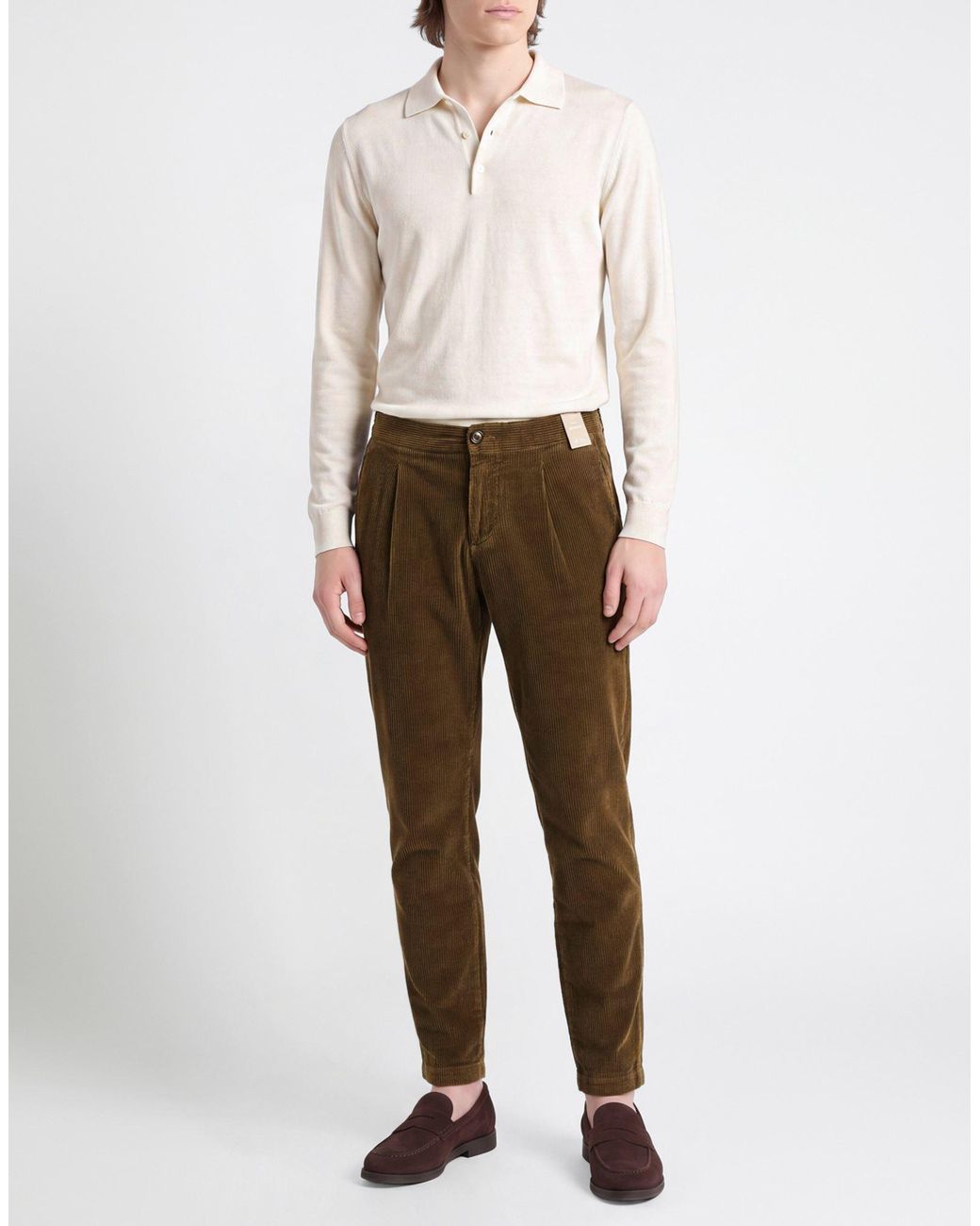 AT.P.CO Brown Trouser for men
