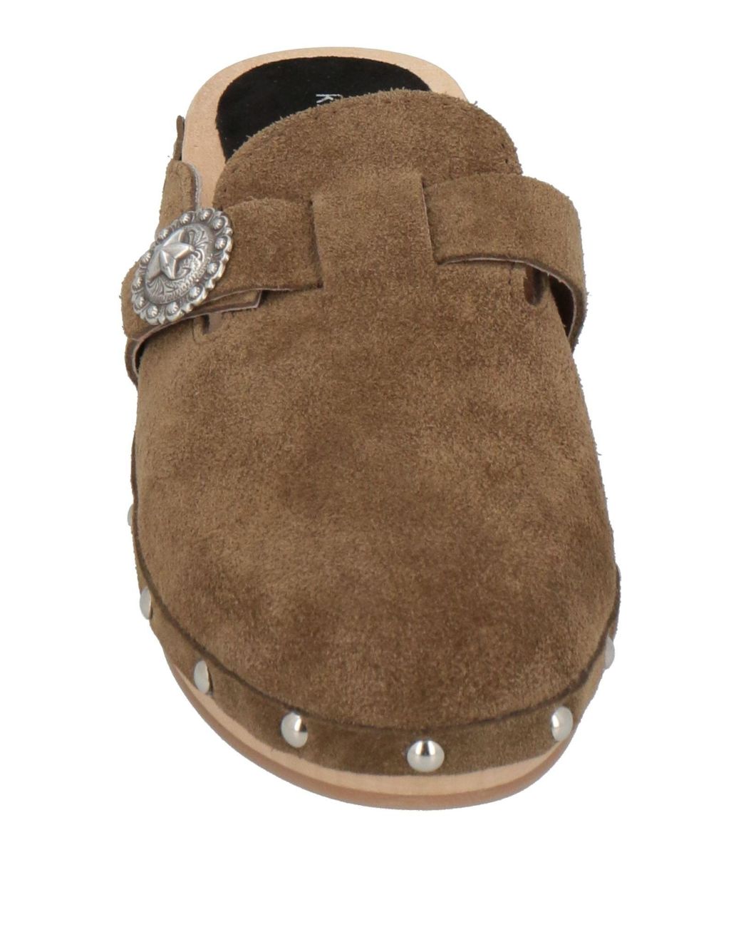 KATE CATE Brown Mules & Clogs