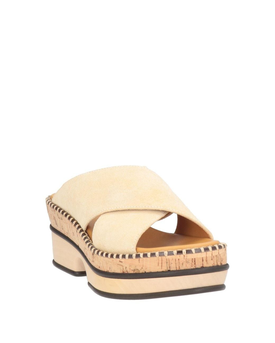 Chloé Natural Sandals Leather
