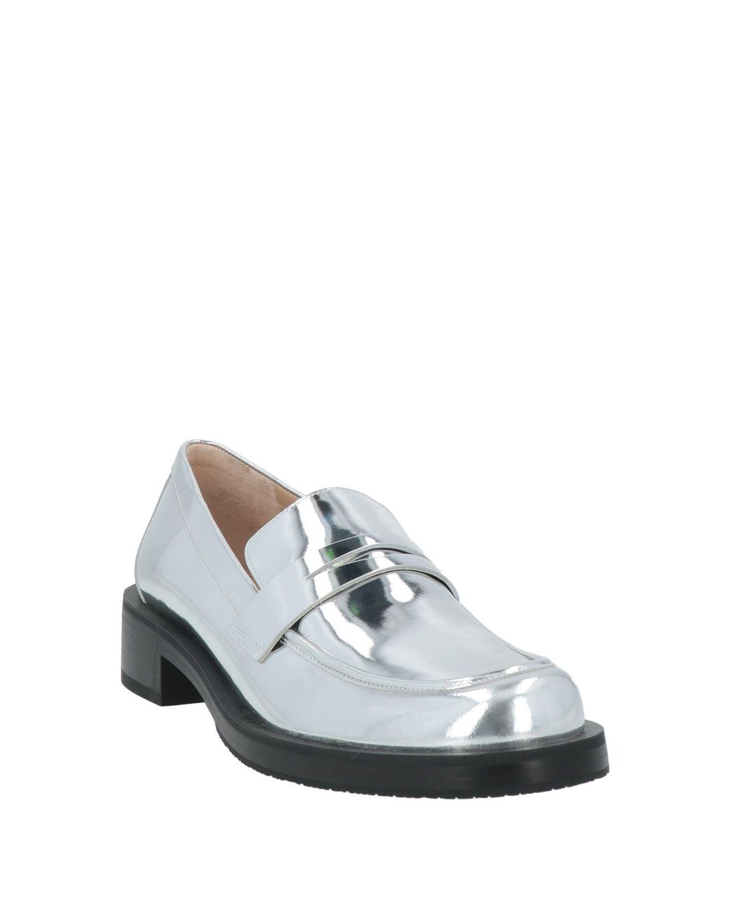 Stuart Weitzman White Loafer