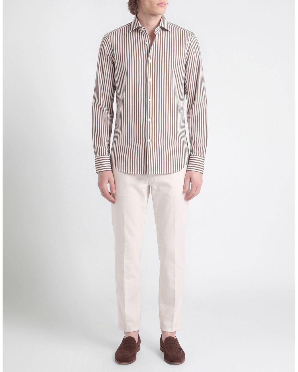 Sonrisa White Shirt Cotton for men