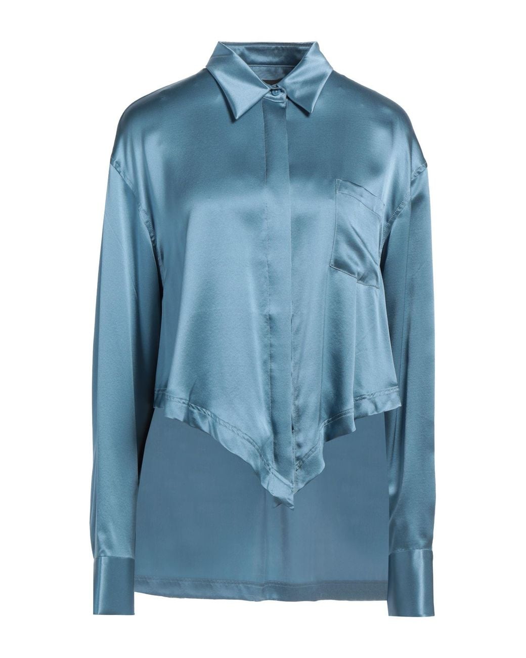 JACOB LEE Blue Hemd