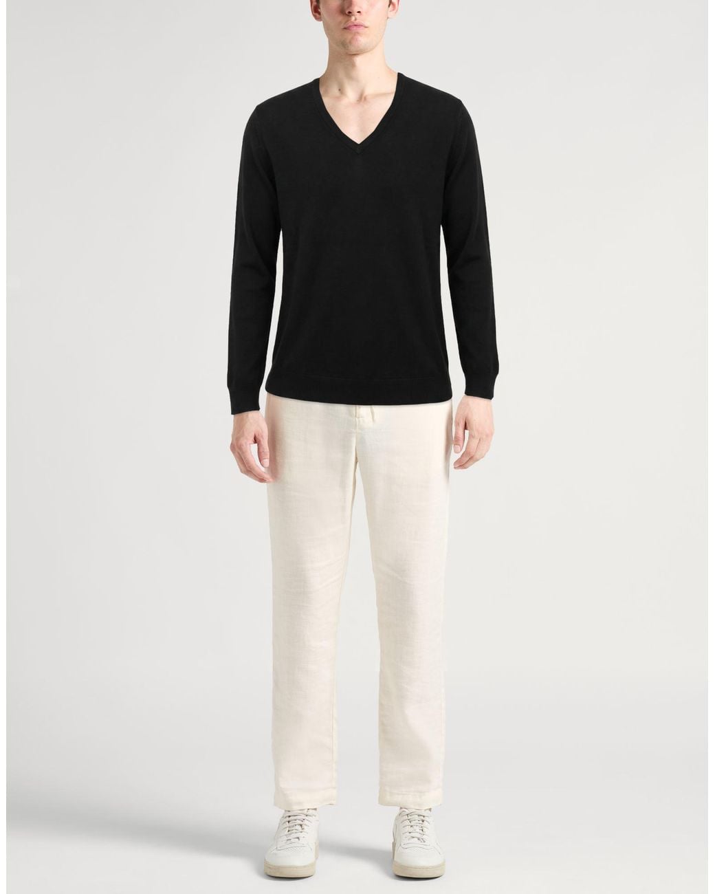 Roberto Collina Black Sweaters for men