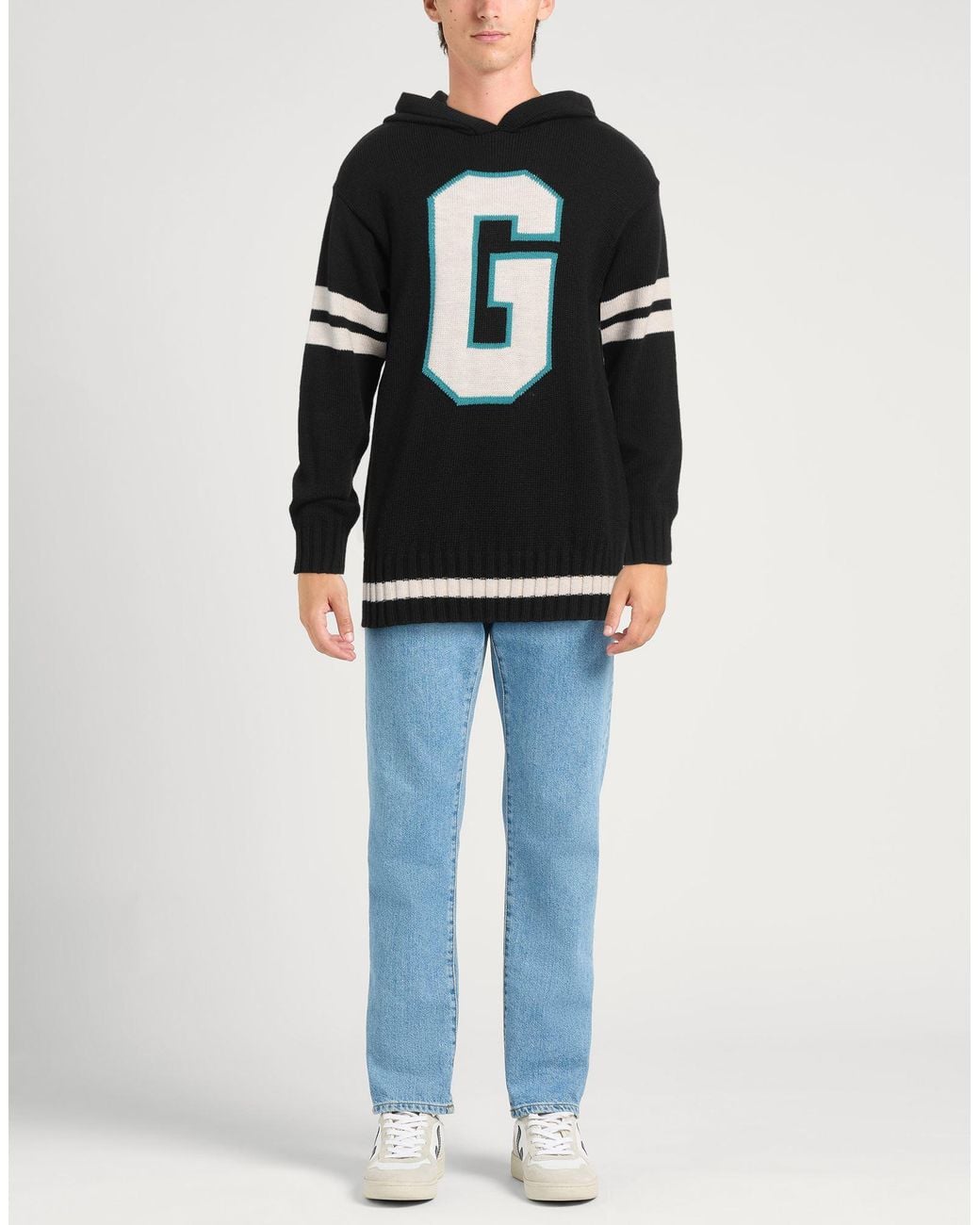 Gaelle Paris Black Jumper for men