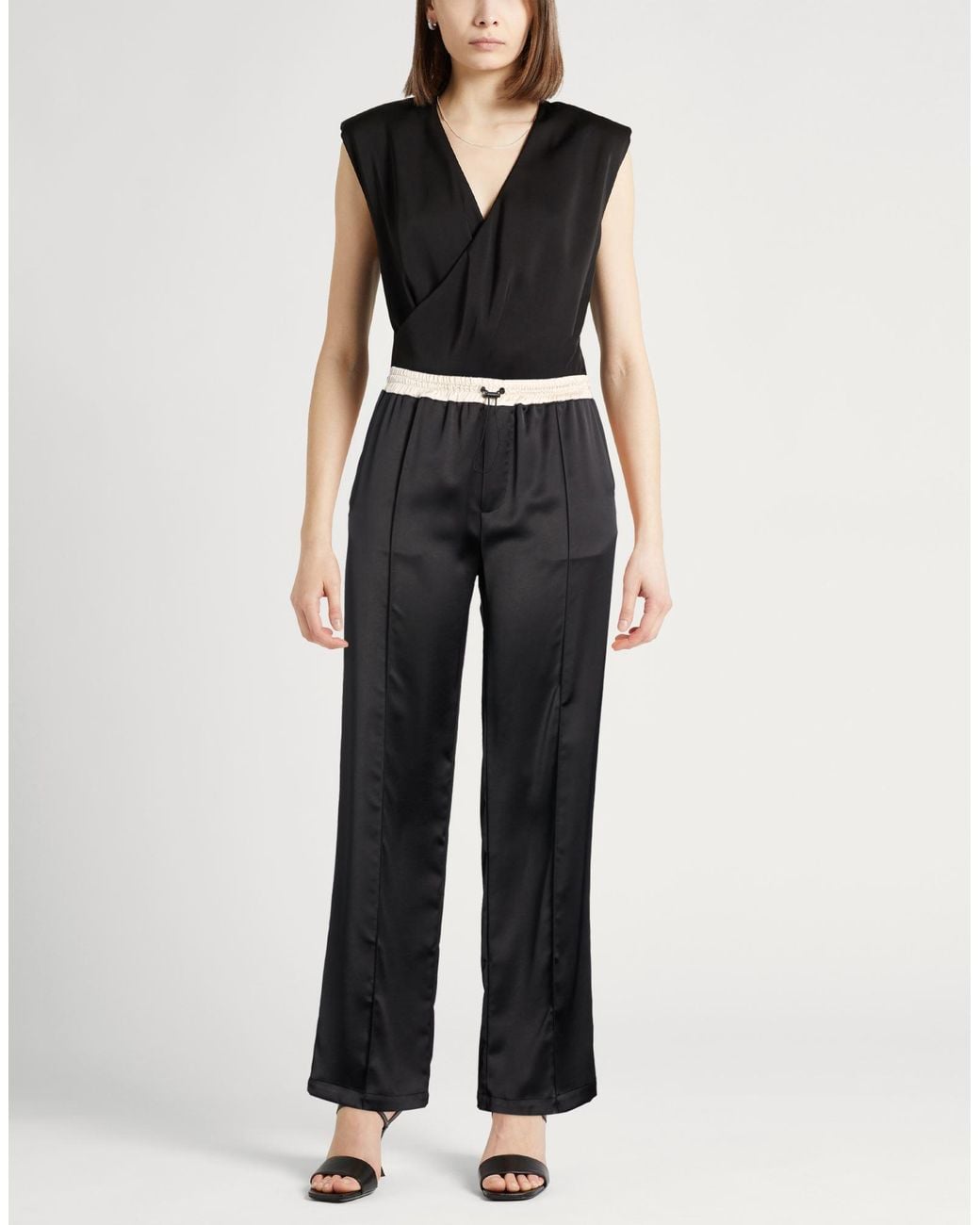 Roberto Collina Black Pants Polyester