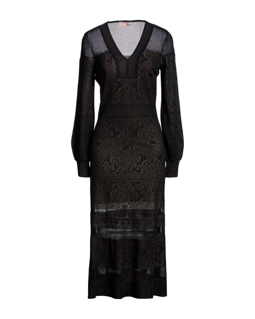 Twinset Black Maxi Dress