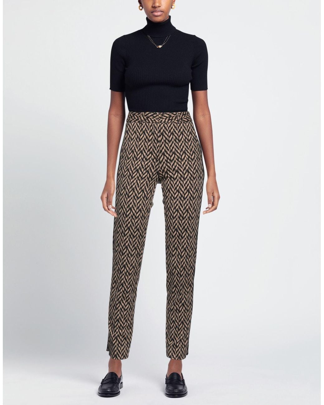 SIMONA CORSELLINI Gray Trouser