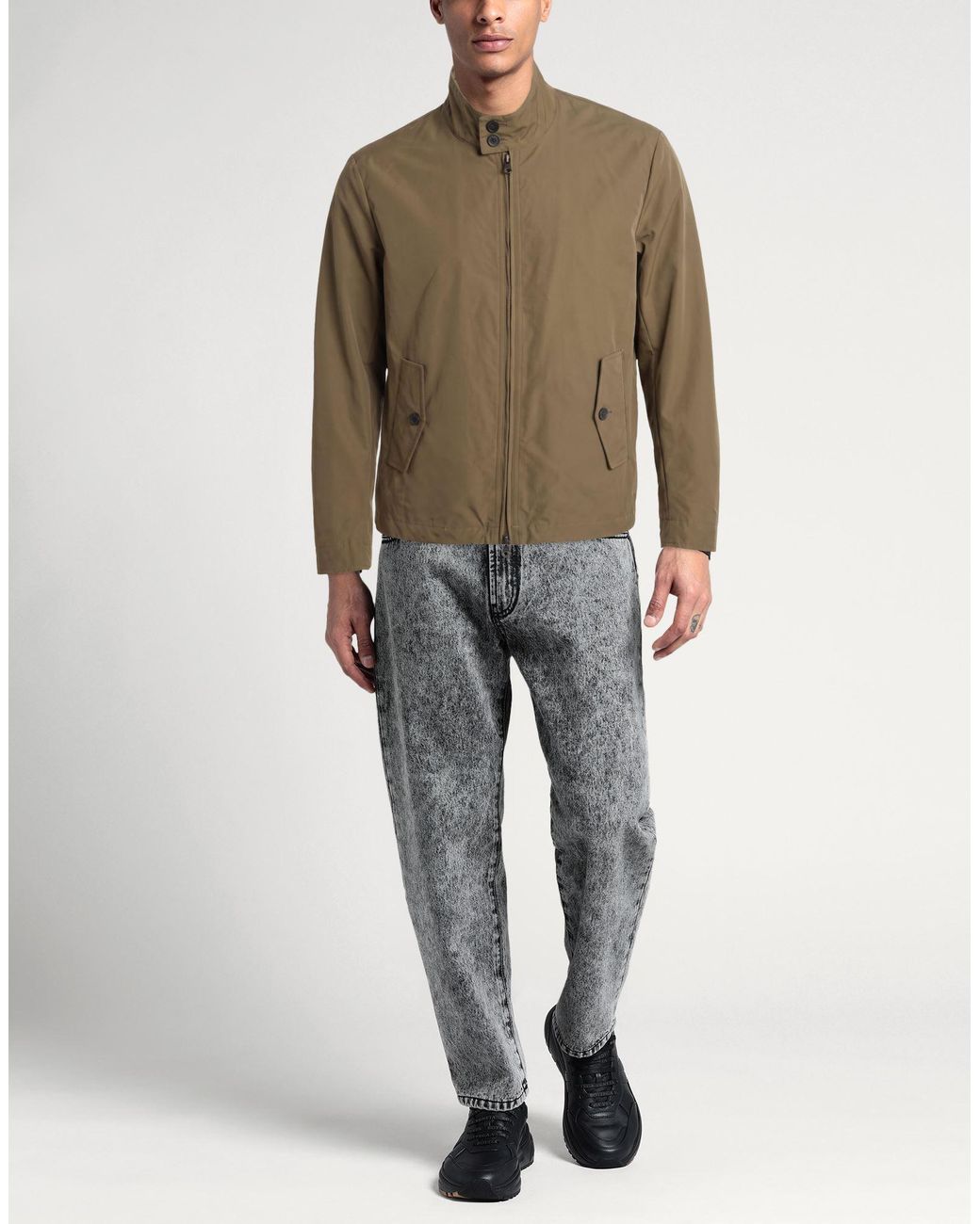 ADHOCONCEPT Green Jacket for men