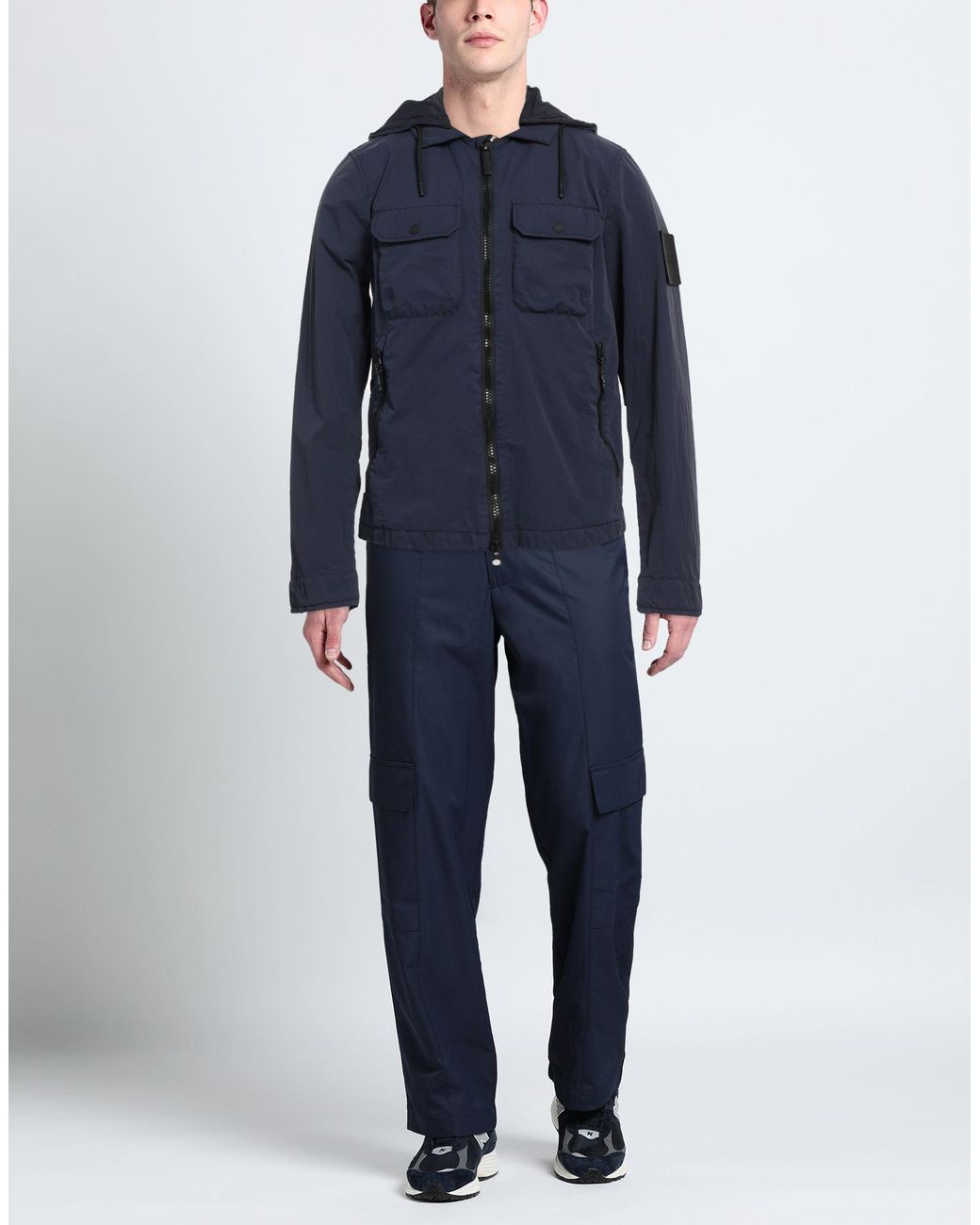 OUTHERE Blue Jacket Polyamide for men