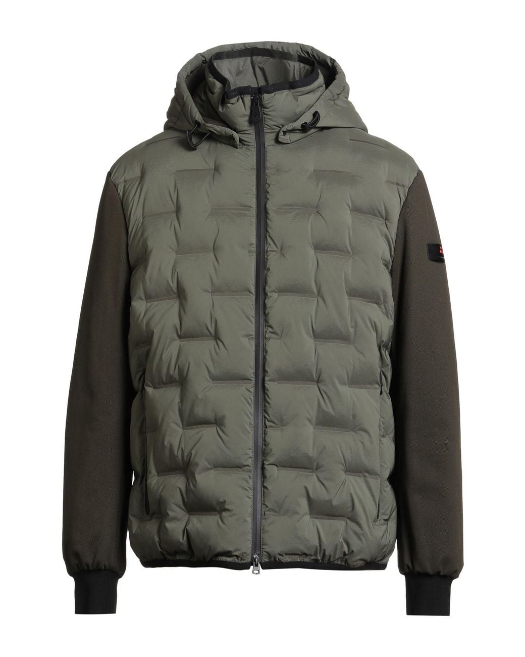 Peuterey Green Military Puffer Polyester, Elastane, Polyamide for men