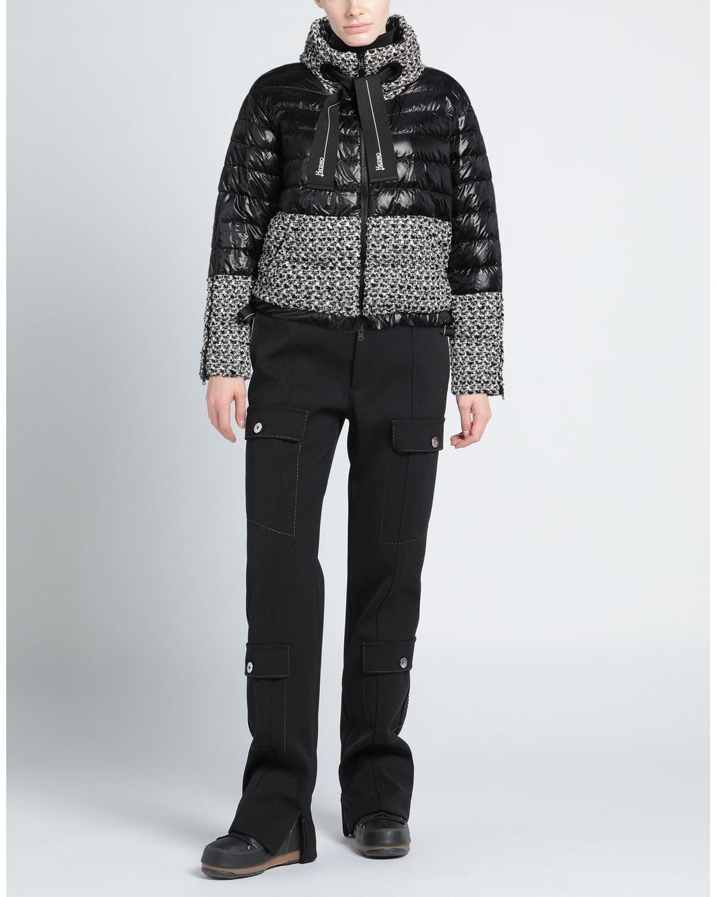 Herno Black Down Jacket