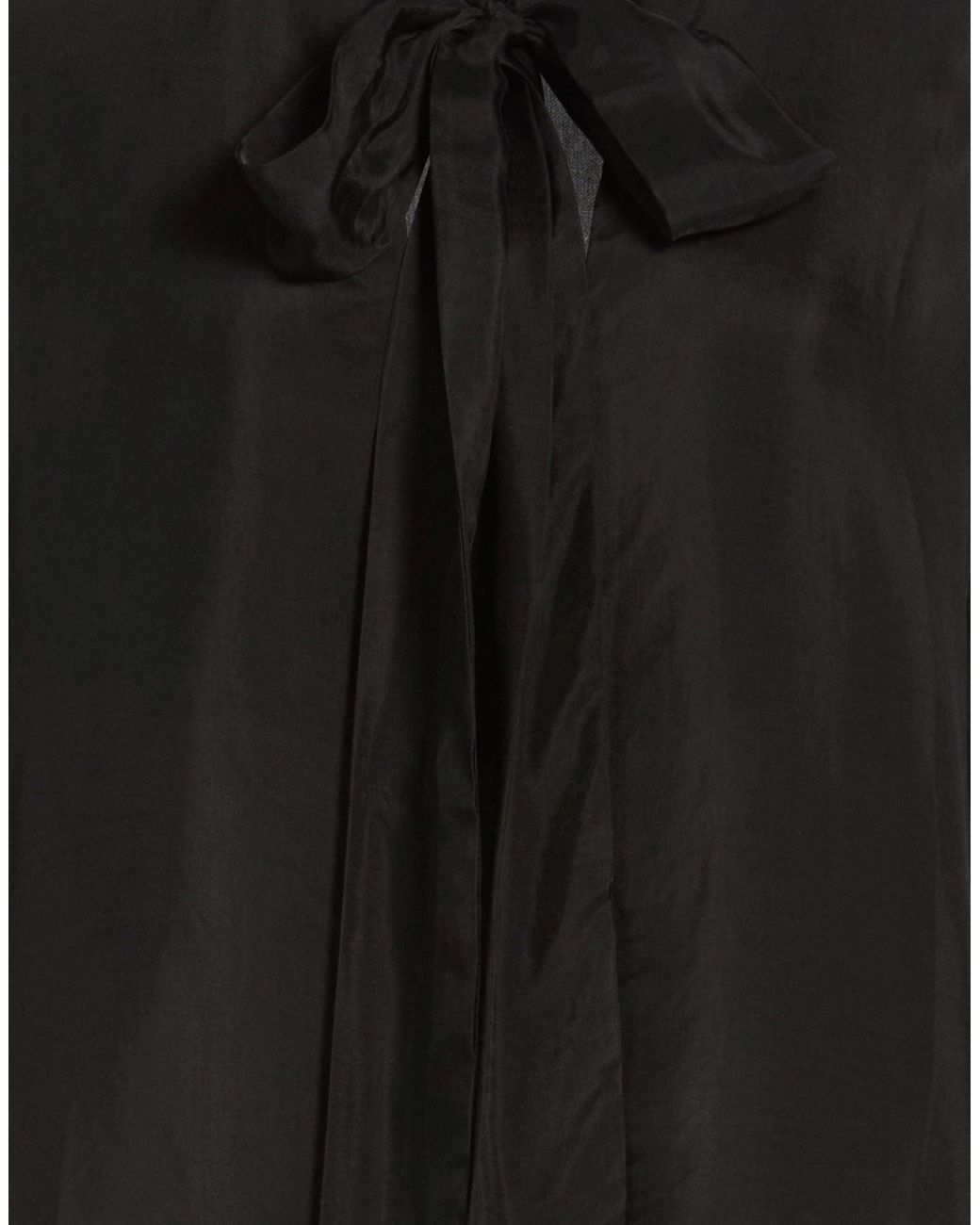 Alpha Studio Black Top Viscose, Cupro