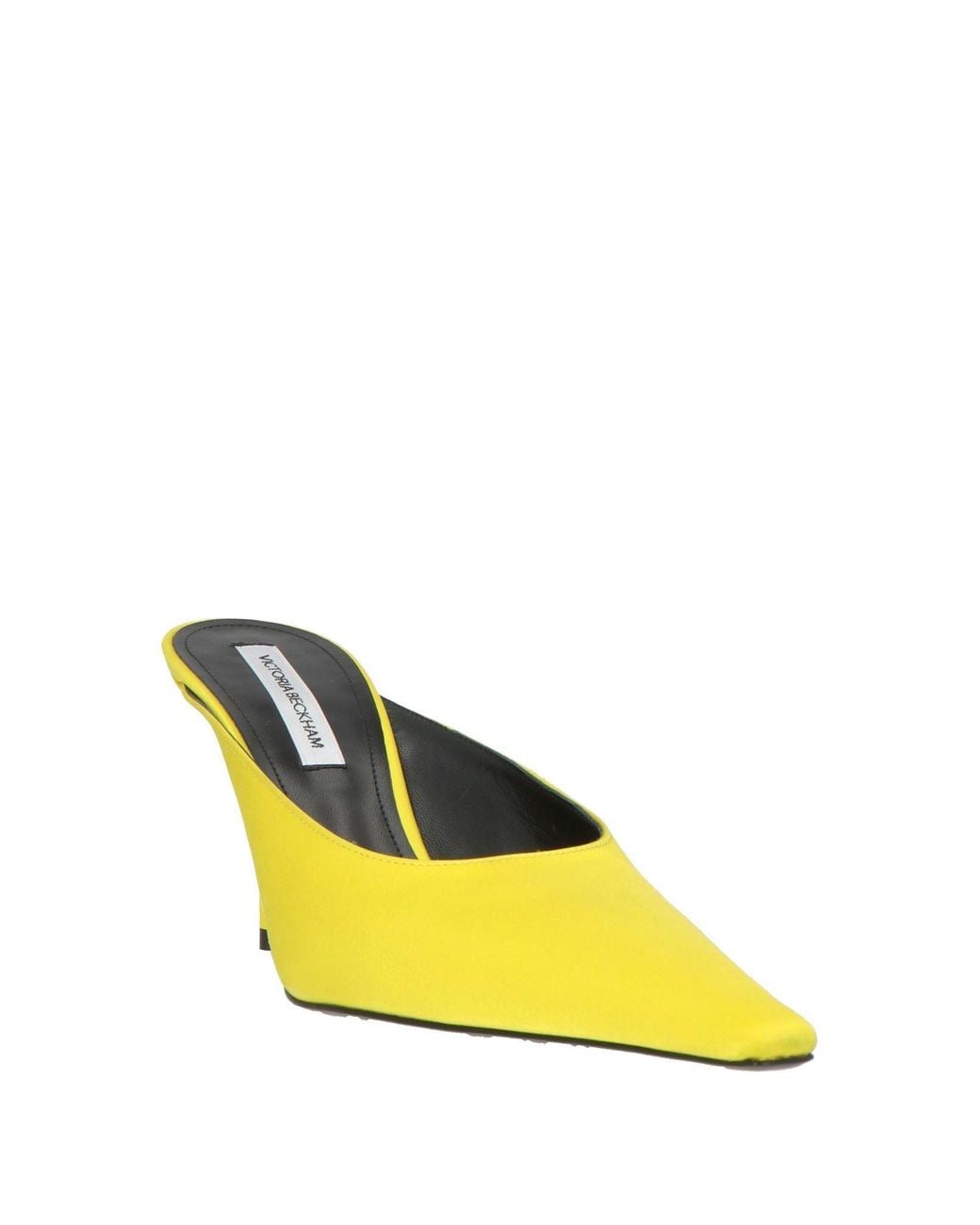 Victoria Beckham Yellow Mules & Clogs