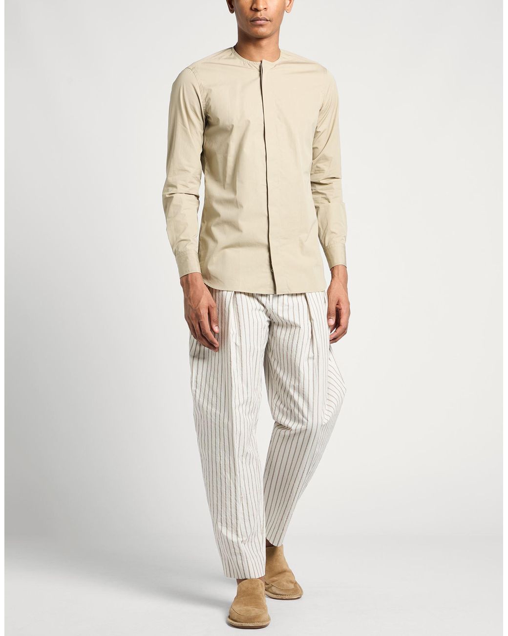 Lardini Natural Shirt Cotton for men