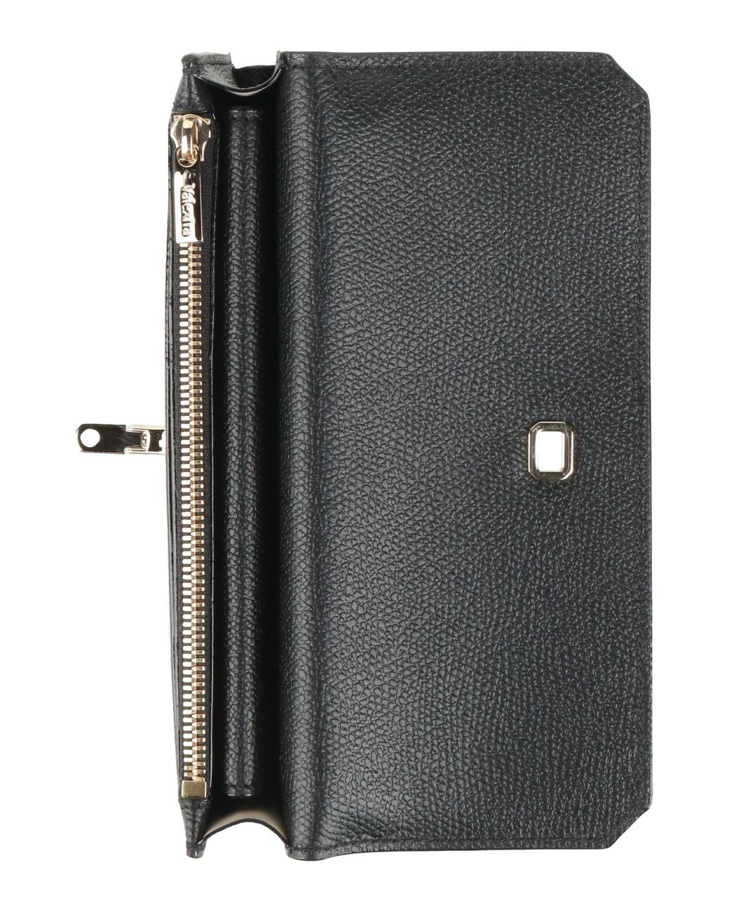 Valextra Black Wallet