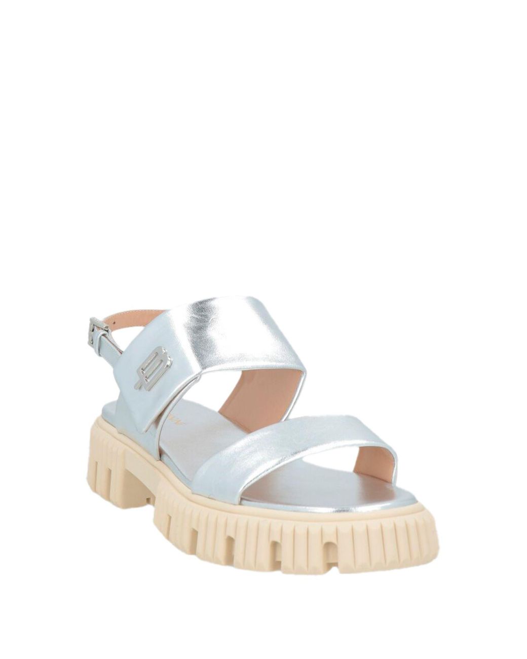 Baldinini White Sandals Leather