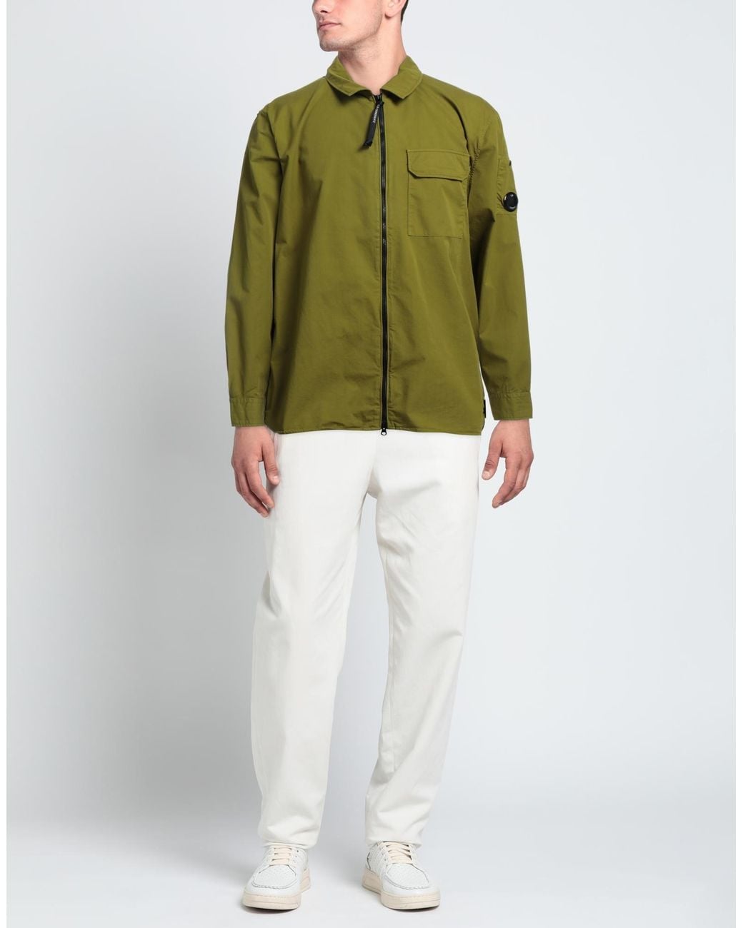 C P Company Green Shirt for men