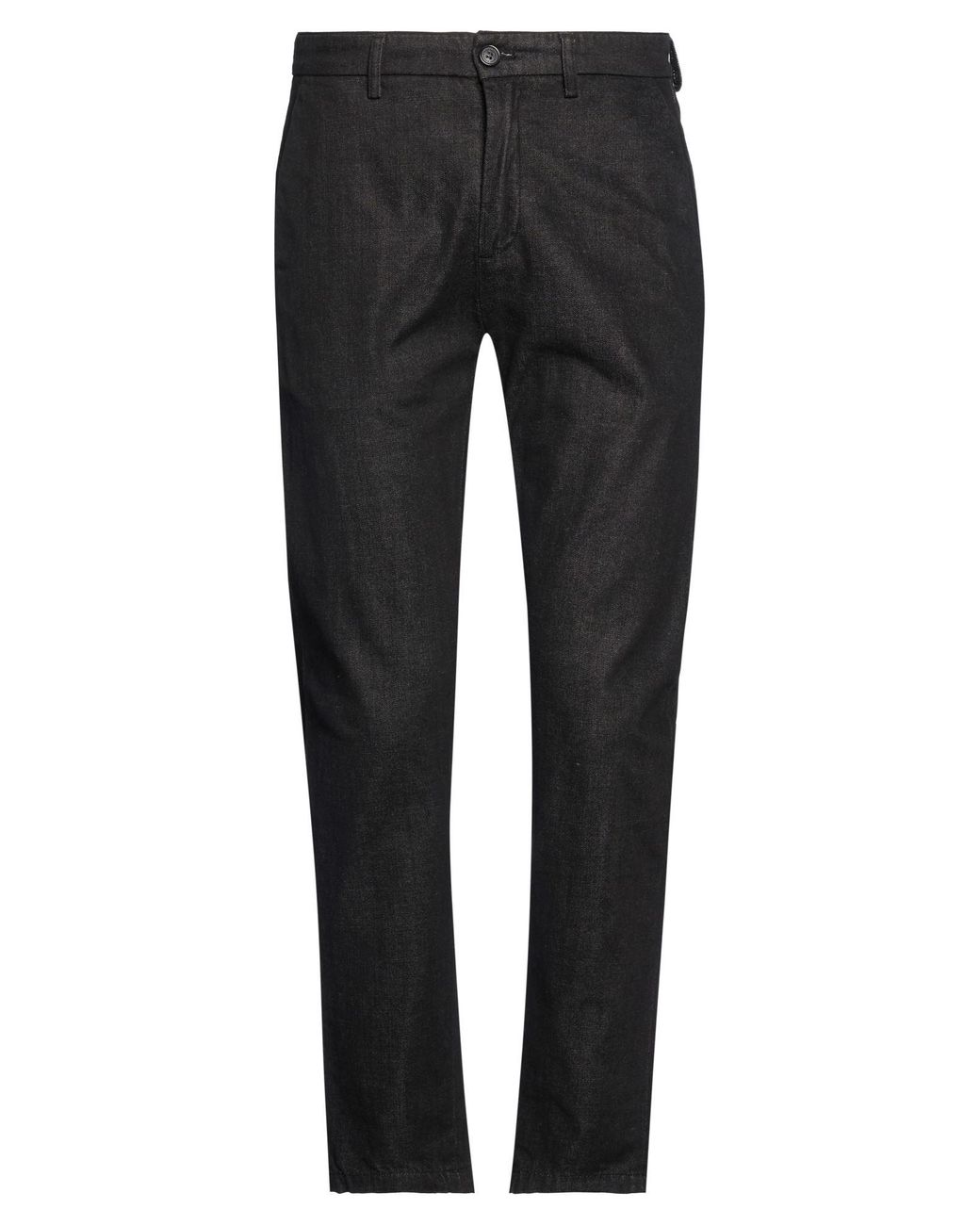 Department 5 Black Trouser for men