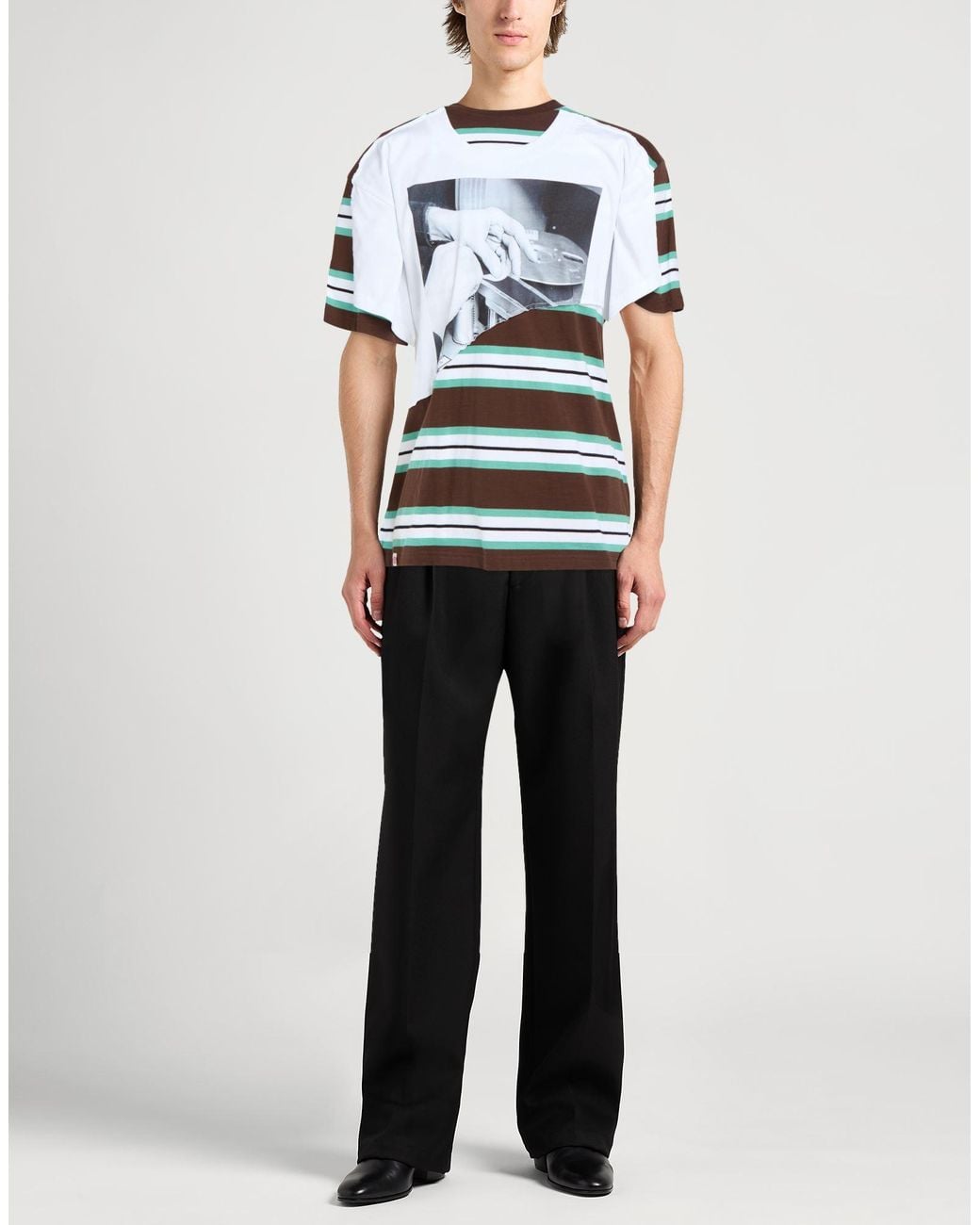 Charles Jeffrey Blue T-Shirt for men