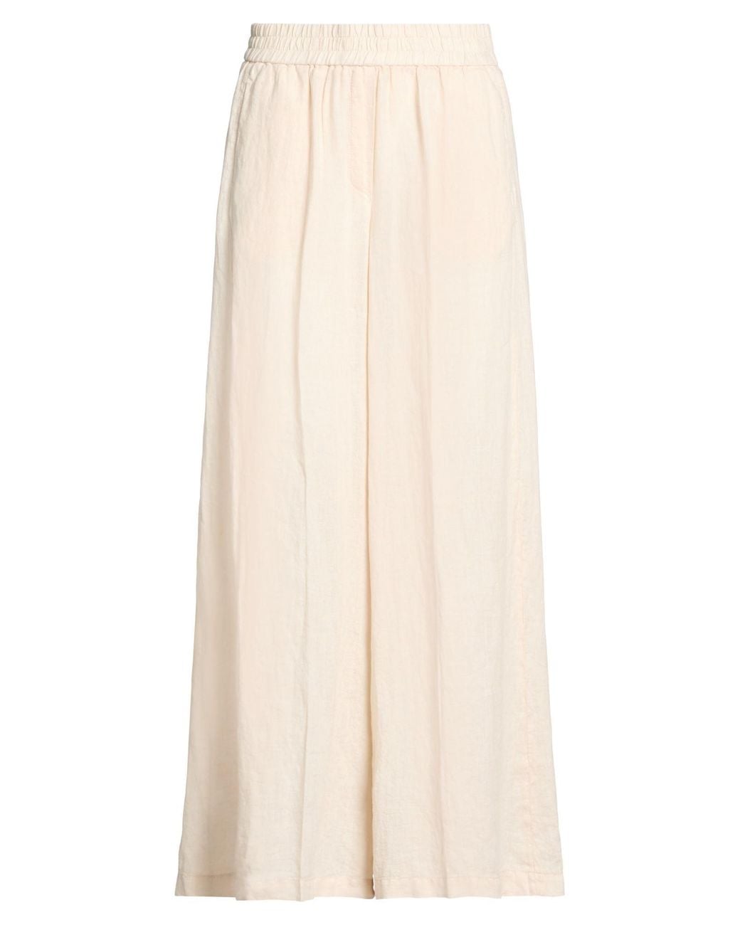 Peserico Natural Easy Pants Linen