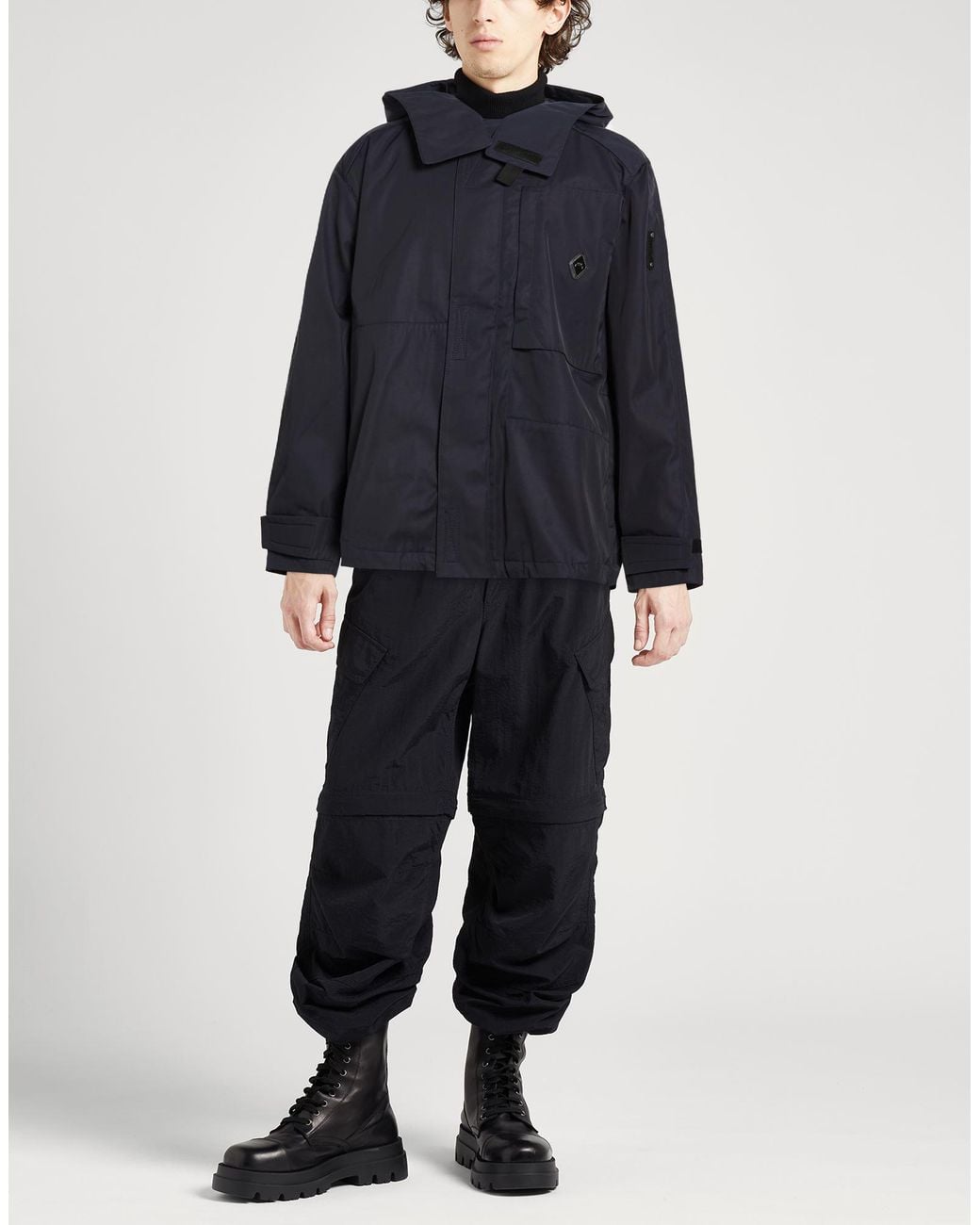 A_COLD_WALL* Blue Jacket Polyester, Cotton for men