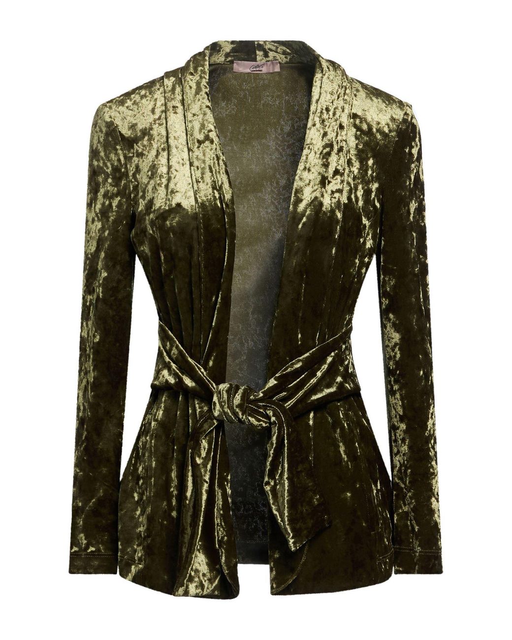 Carla G Green Blazer Polyester, Elastane