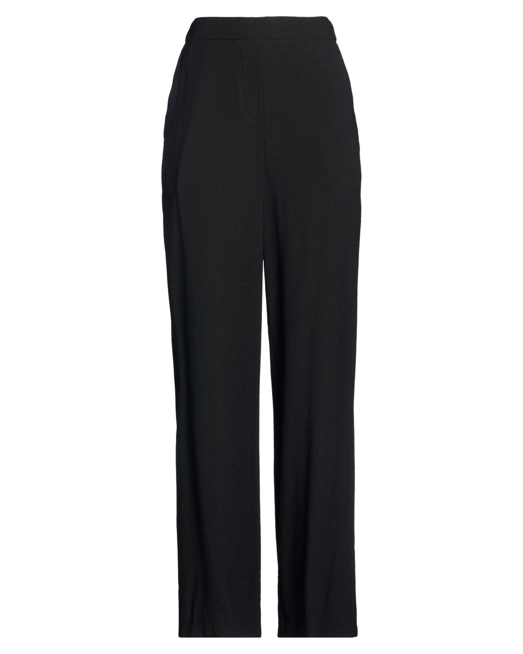 RUE DU BAC Black Pants Viscose, Polyester