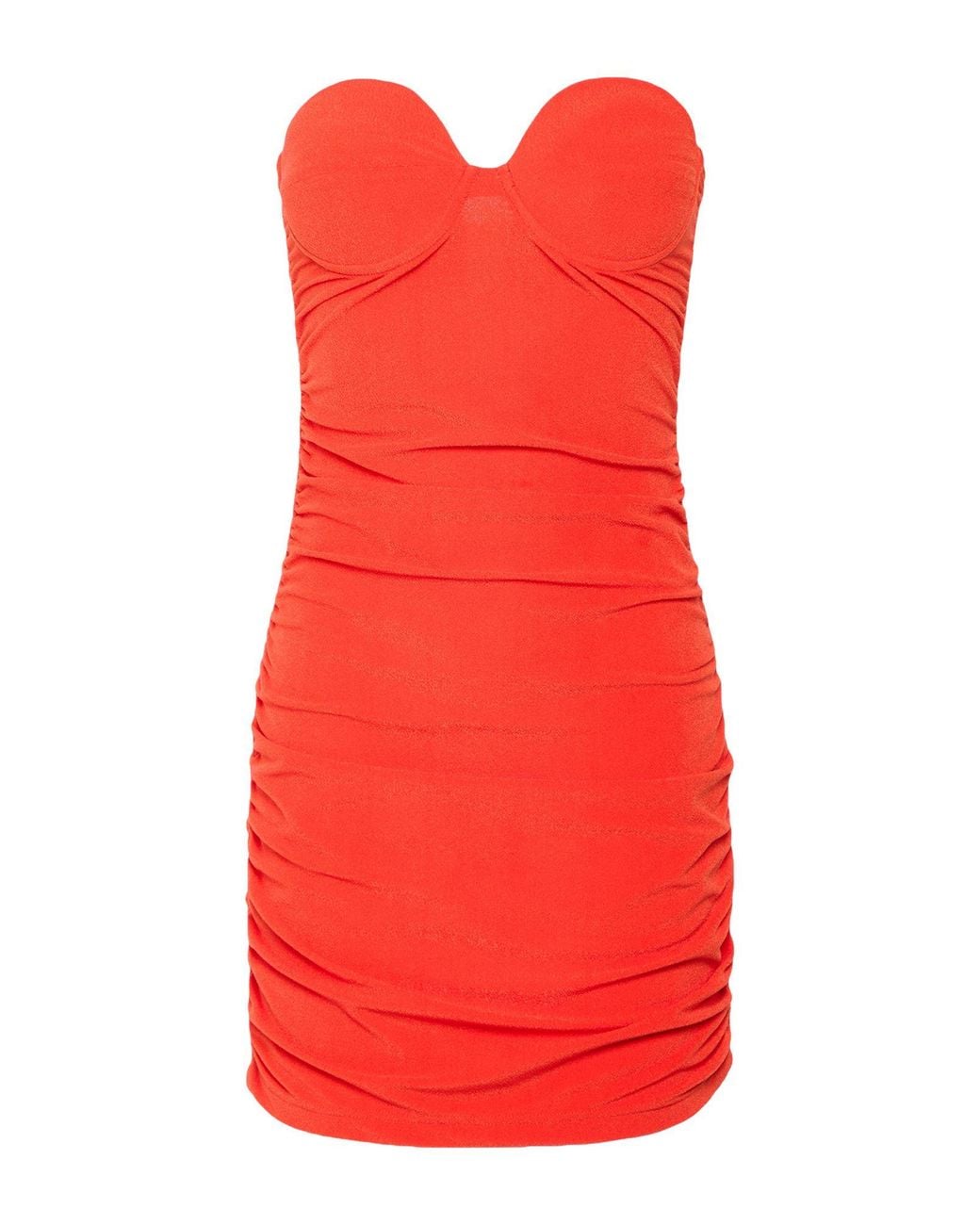 Reina Olga Red Mini Dress