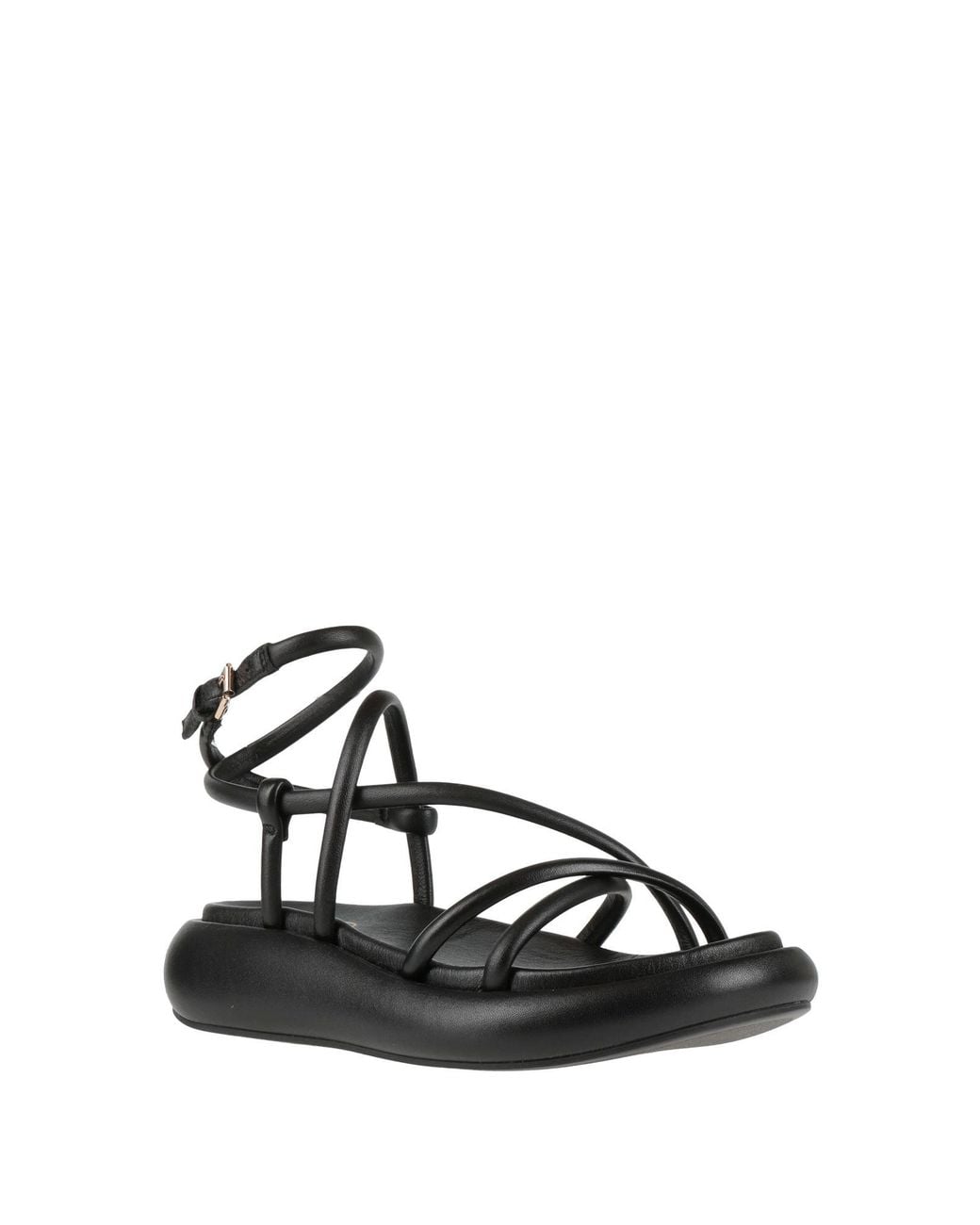 Ash Black Sandals Leather