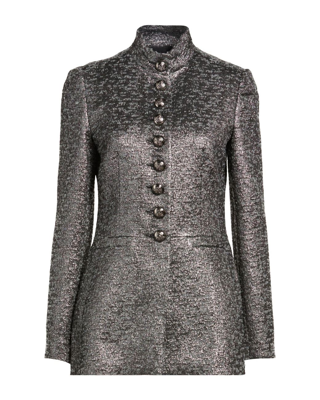 Sly010 Black Jacket Polyester, Polyacrylic, Wool, Synthetic Fibers, Metallic Polyester
