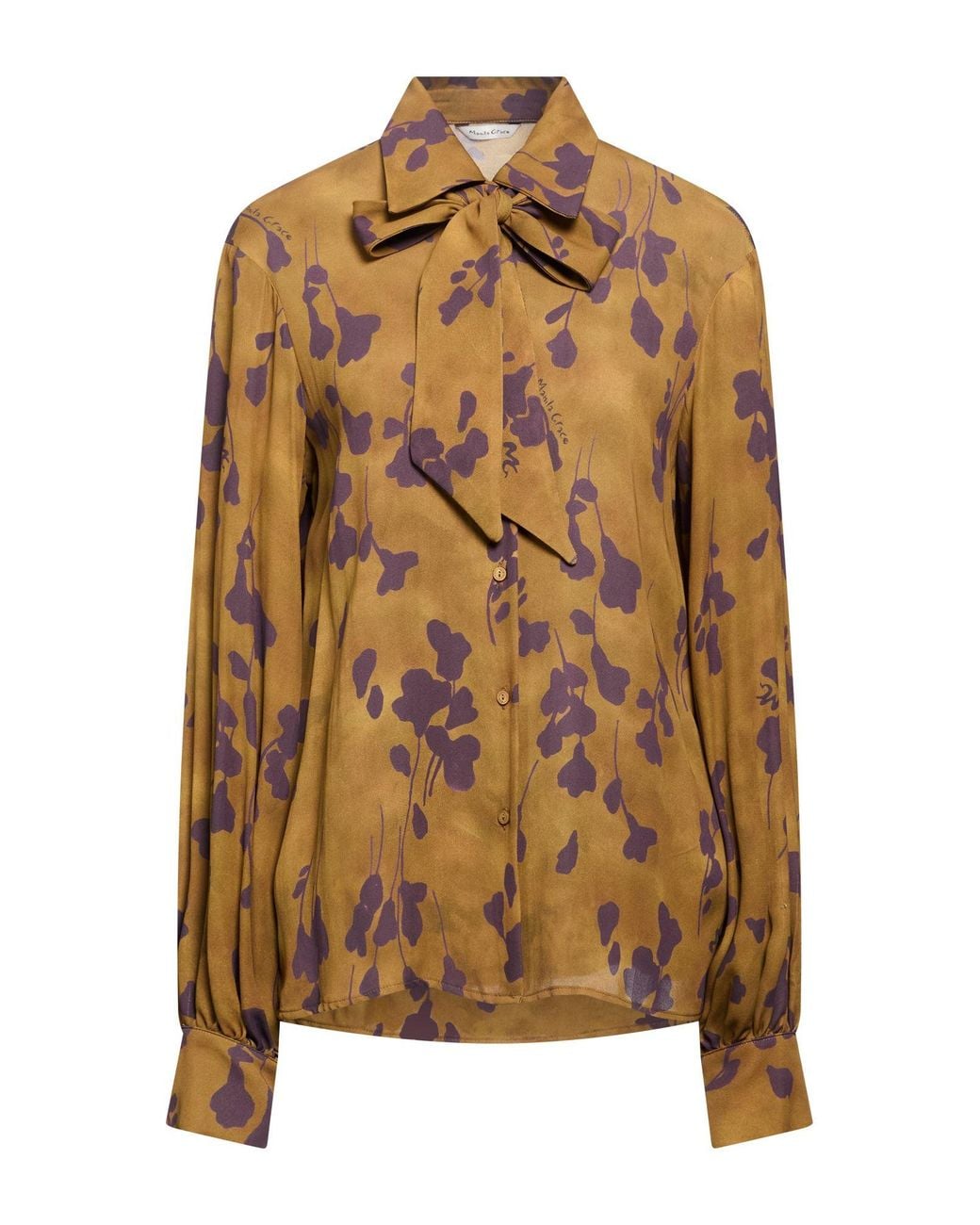 Manila Grace Green Shirt Viscose