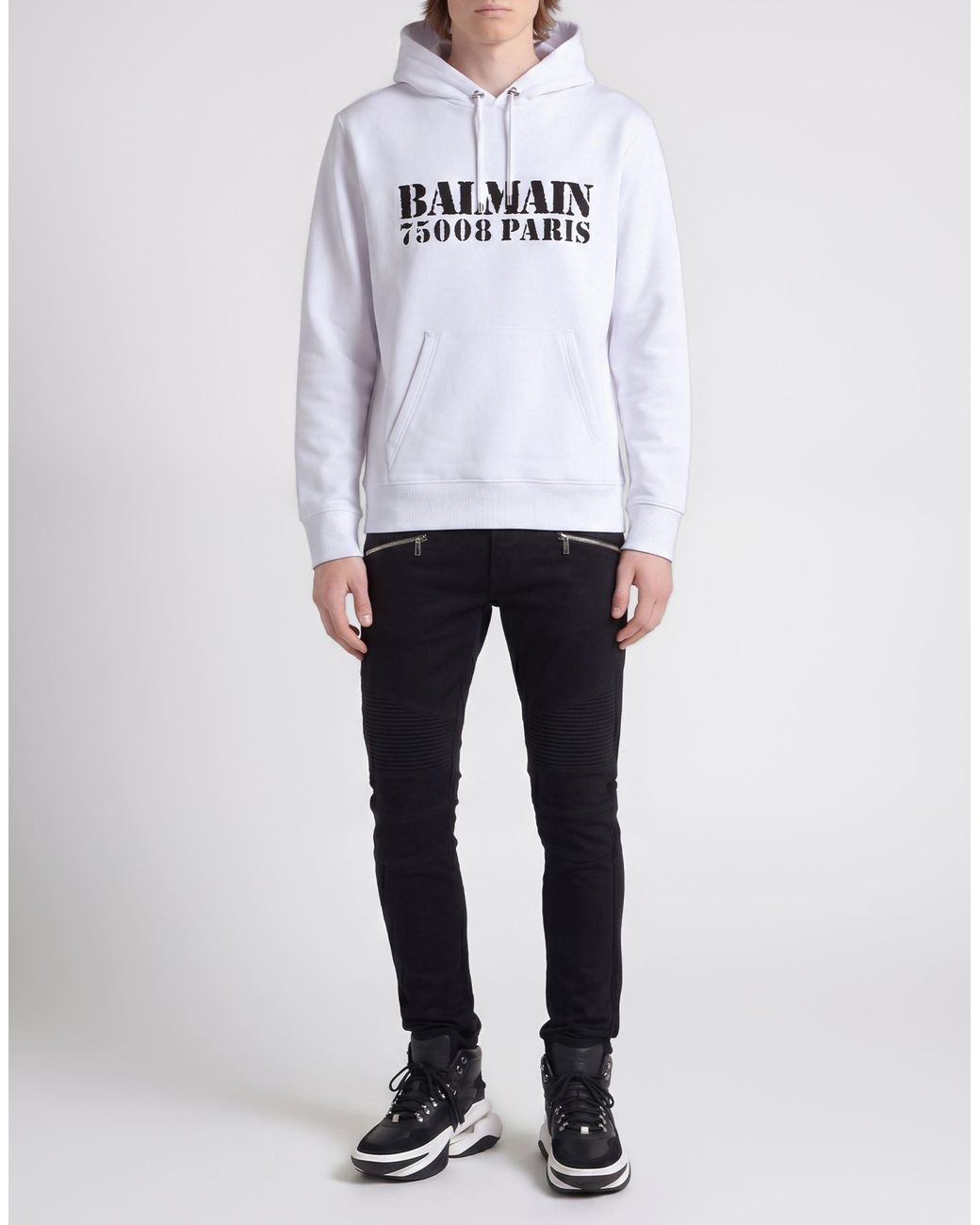 Sudadera Balmain de hombre de color White