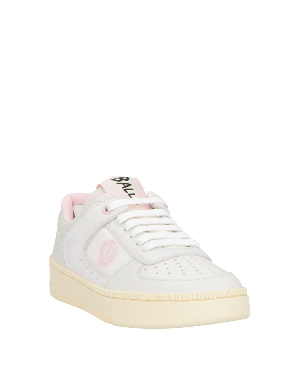 Bally White Trainers