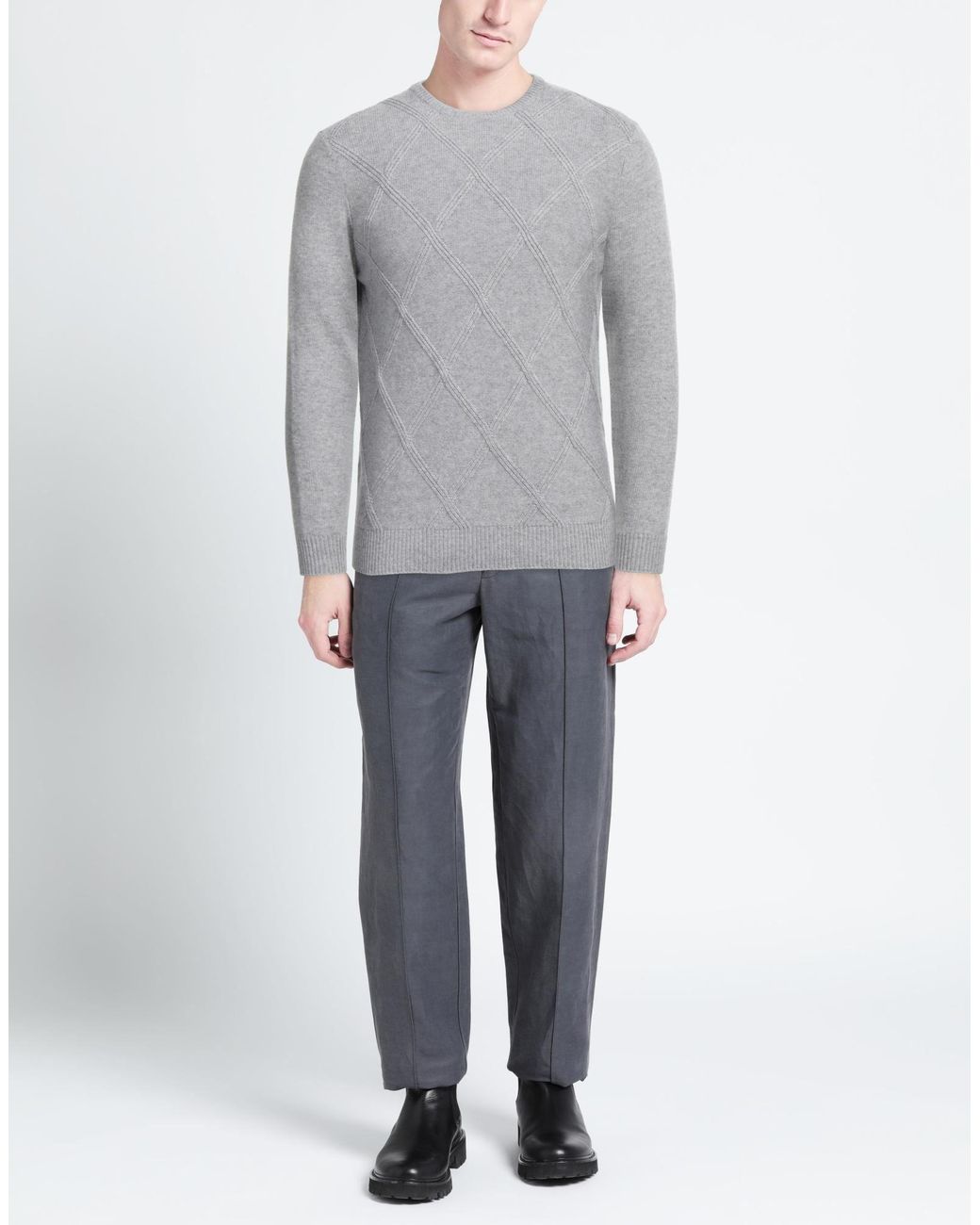 Pullover Malo de hombre de color Gray