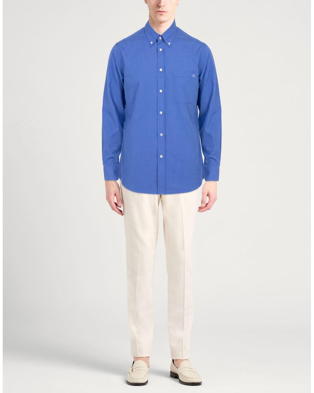Valentino Garavani Blue Shirt for men
