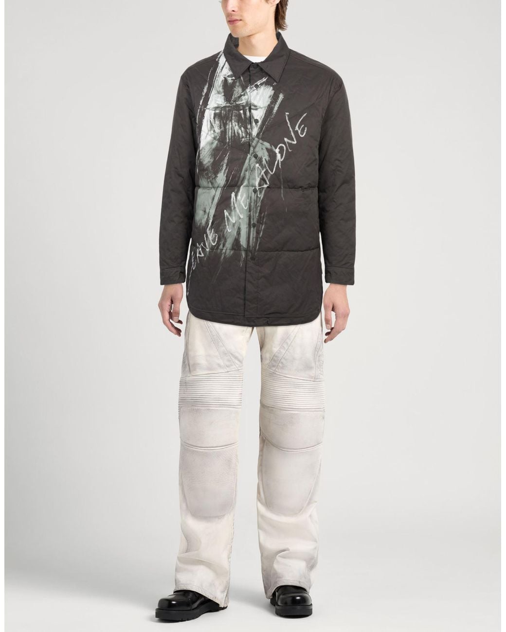 Yohji Yamamoto Gray Jacket for men