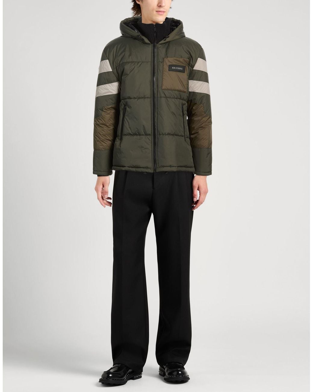 Ice Iceberg Green Puffer for men