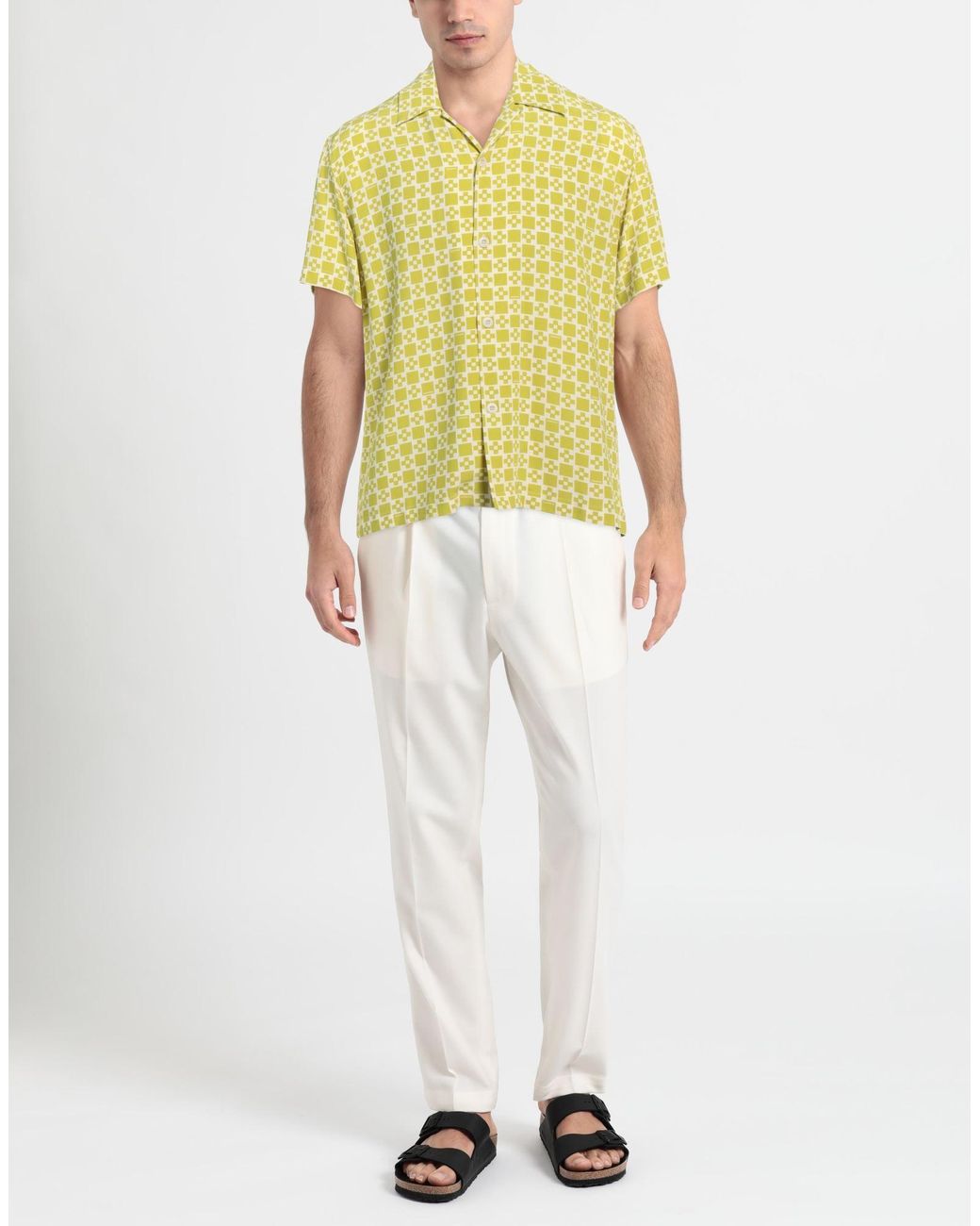 Sandro Yellow Shirt for men