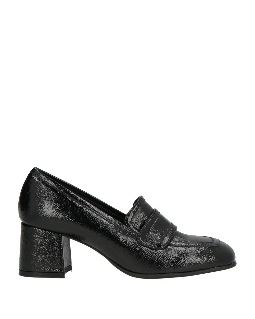 Nila & Nila Black Loafers Synthetic Material