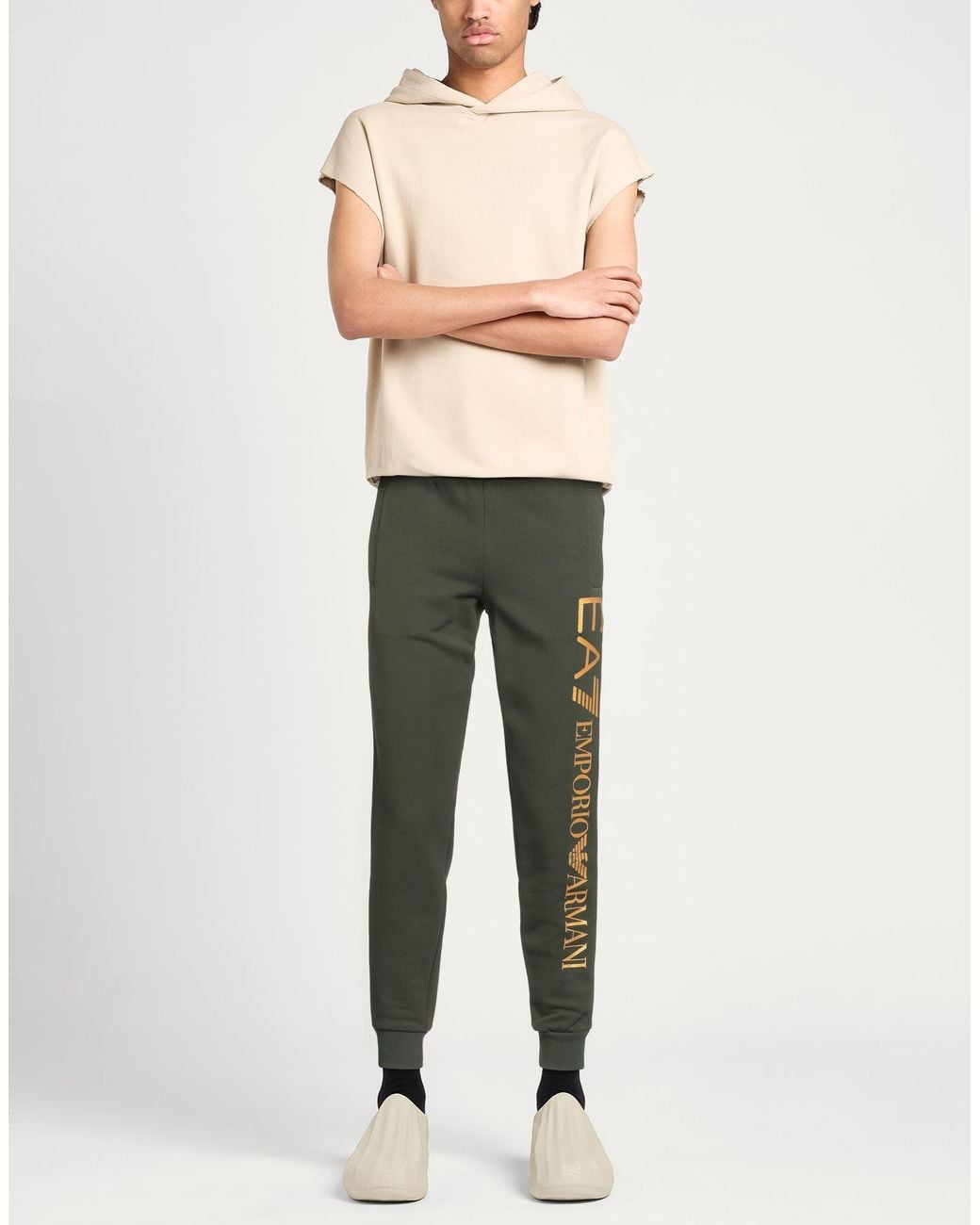 EA7 Green Trouser for men
