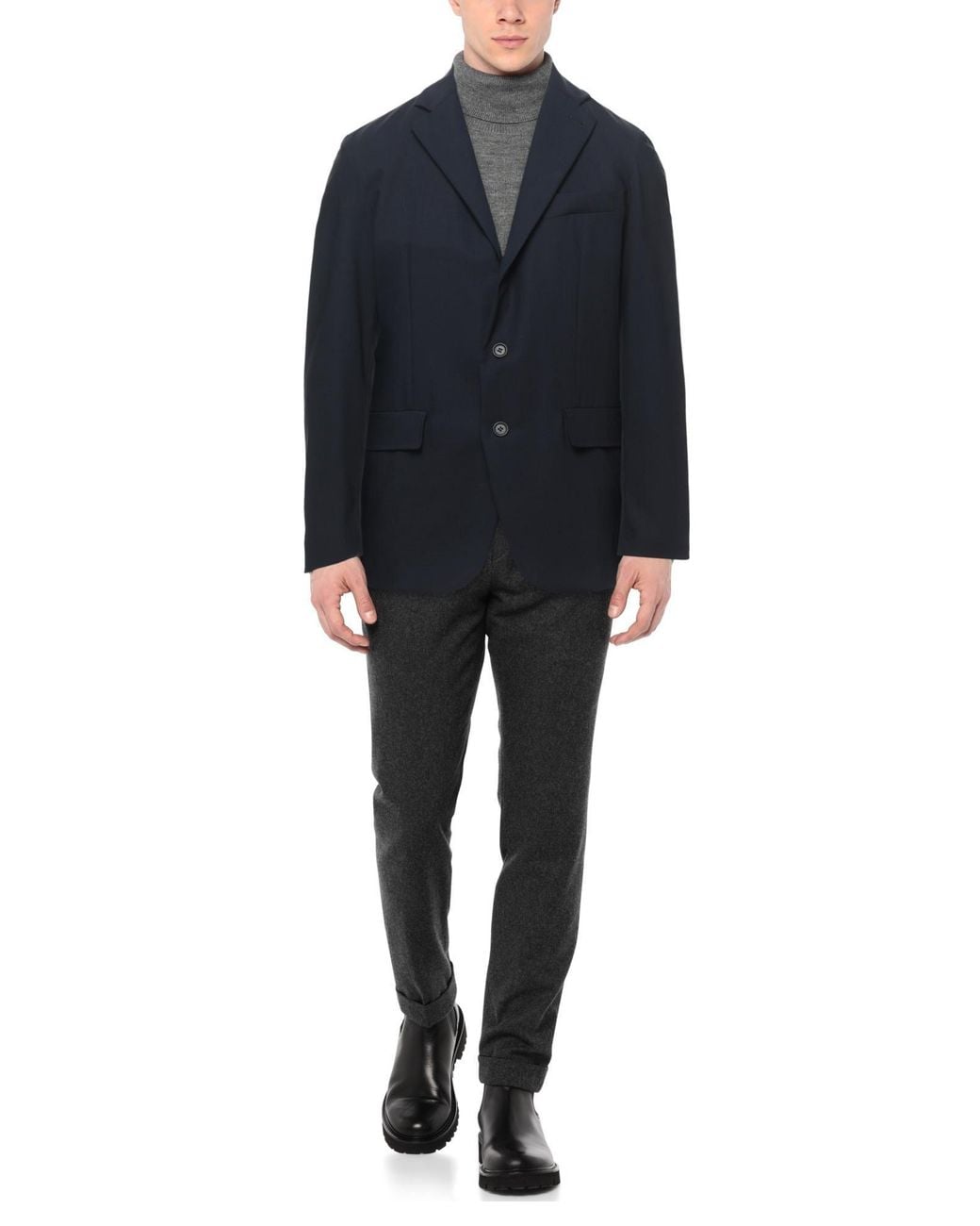 Aspesi Blue Blazer for men