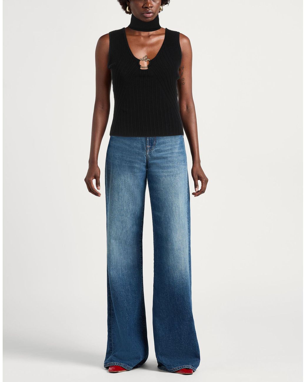 Just Cavalli Black Turtleneck