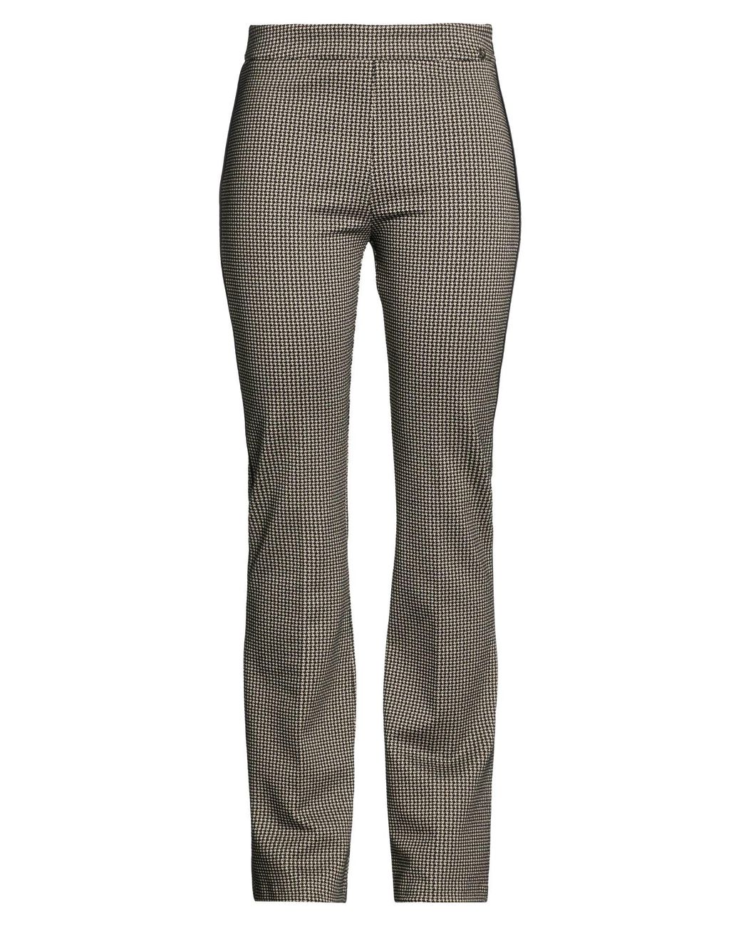 Rinascimento Gray Pants Viscose, Polyester, Polyamide, Elastane