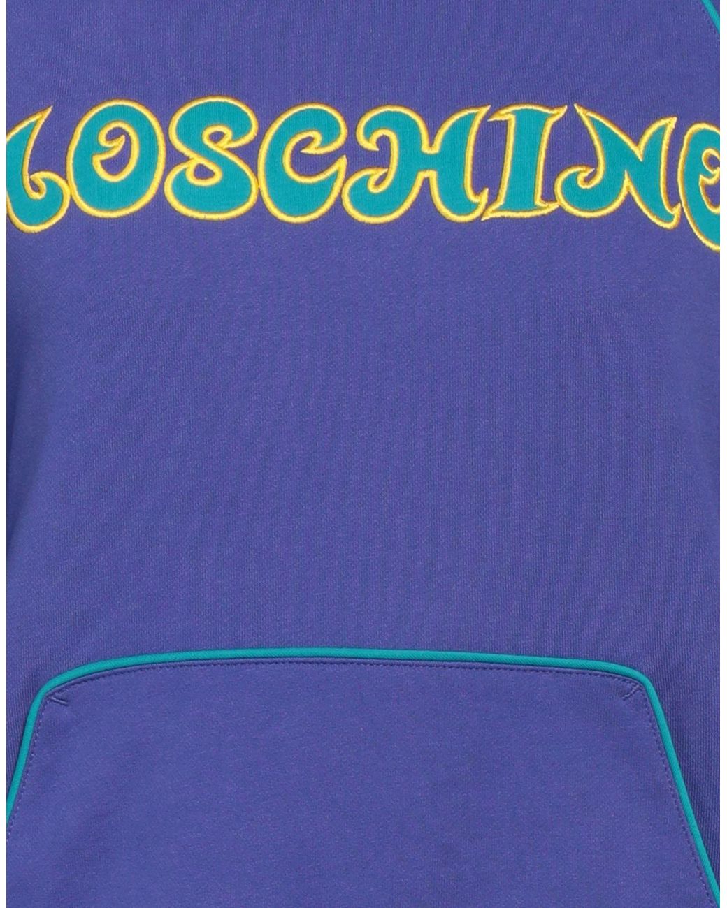 Moschino Blue Sweatshirt